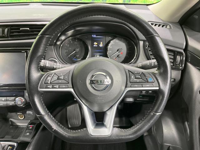 エクストレイル 20Xi ハイブリッド 禁煙車 純正9型ナビ 全周囲カメラ プロパイロット 電動リアゲート ハーフレザーシート コーナーセンサー LEDヘッド ETC 純正17インチアルミ オートハイビーム 車線逸脱警報(11枚目)