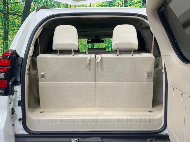 ランドクルーザープラド ＴＸ　Ｌパッケージ　マットブラックエディション　禁煙車　サンルーフ　純正９型ナビ　全方位カメラ　レーダークルーズ　ブラインドスポットモニター　シートエアコン　コーナーセンサー　オートハイビーム　パワーシート　ルーフレール　純正１８インチＡＷ　ＥＴＣ（34枚目）