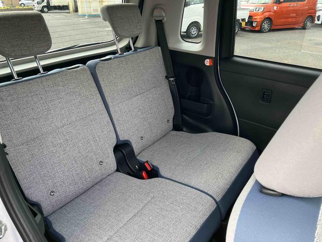 ムーヴキャンバス ストライプスX 両側電動スライドドア プッシュボタンスターター 盗難防止&警報装置 電動格納ドアミラー オートエアコン プライバシーガラス コーナーセンサー 衝突被害軽減ブレーキ(22枚目)