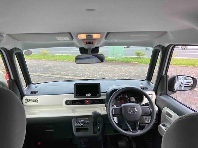 ムーヴキャンバス ストライプスX 両側電動スライドドア プッシュボタンスターター 盗難防止&警報装置 電動格納ドアミラー オートエアコン プライバシーガラス コーナーセンサー 衝突被害軽減ブレーキ(24枚目)