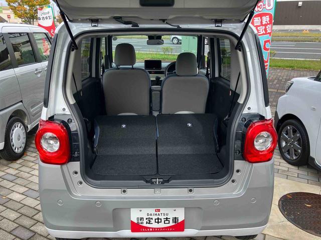 ムーヴキャンバス ストライプスX 両側電動スライドドア プッシュボタンスターター 盗難防止&警報装置 電動格納ドアミラー オートエアコン プライバシーガラス コーナーセンサー 衝突被害軽減ブレーキ(27枚目)