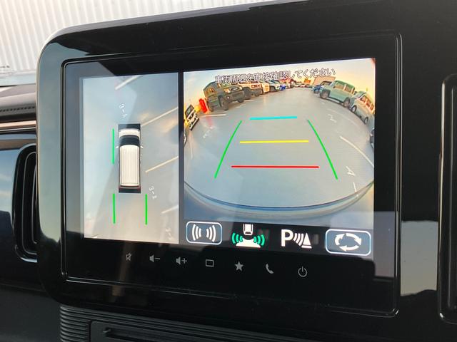 ワゴンRスマイル HYBRID S 2型 全方位モニターナビ バックカメラ オートライト Bluetooth スライドドア プッシュスタート オートエアコン スズキセーフティーサポート 衝突被害軽減システム アイドリングストップ 衝突安全ボディ(7枚目)