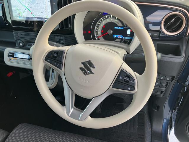 ワゴンRスマイル HYBRID S 2型 全方位モニターナビ バックカメラ オートライト Bluetooth スライドドア プッシュスタート オートエアコン スズキセーフティーサポート 衝突被害軽減システム アイドリングストップ 衝突安全ボディ(76枚目)