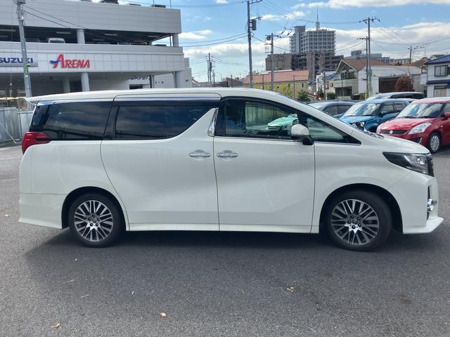 アルファード 2.5S Cパッケージ ナビ ETC バックカメラ バックカメラ オートライト スライドドア プッシュスタート オートエアコン 衝突被害軽減システム 衝突安全ボディ(23枚目)