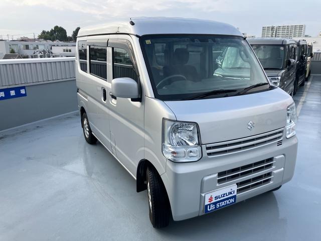 エブリイ JOIN 3型 ナビETCドラレコ Bカメラ アウトレット車 オートライト Bluetooth スライドドア 純正ナビ ETC 衝突被害軽減システム 衝突安全ボディ 盗難防止システム(48枚目)