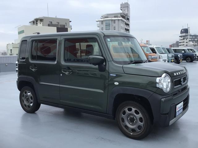 ハスラー ＨＹＢＲＩＤ　Ｇ　全方位モニターナビ　バックカメラ　オートライト　プッシュスタート　オートエアコン　スズキセーフティーサポート　衝突被害軽減システム　アイドリングストップ　衝突安全ボディ（13枚目）