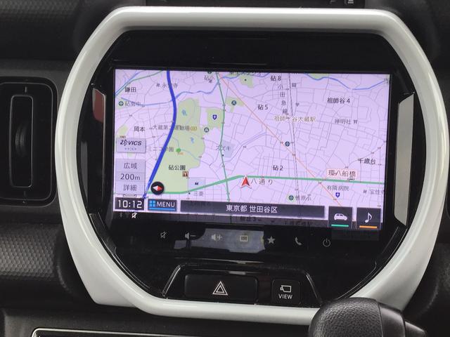 ハスラー ＨＹＢＲＩＤ　Ｇ　全方位モニターナビ　バックカメラ　オートライト　プッシュスタート　オートエアコン　スズキセーフティーサポート　衝突被害軽減システム　アイドリングストップ　衝突安全ボディ（40枚目）
