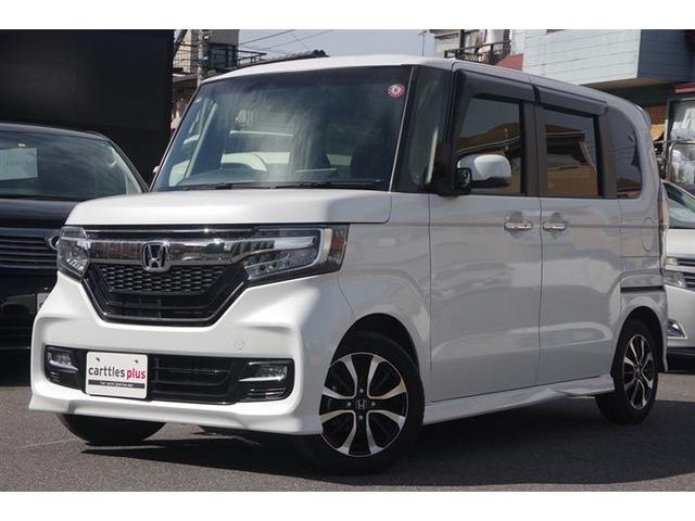 N-BOXカスタム G・L 盗難防止装置 リアカメラ フルフラット LEDヘッド 誤発進抑制機能 スマートキー オートエアコン アイドリングストップ ESC ETC USB WエアB オートライト パワーウィンドウ PS ABS(6枚目)