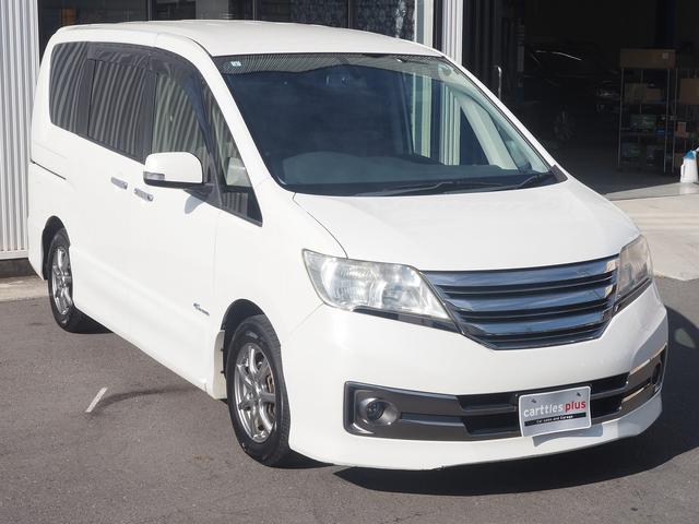 セレナ ライダー　ブラックライン　Ｓ－ハイブリッド　純正メモリナビ　フルセグＴＶ　Ｂｌｕｅｔｏｏｔｈ　バックカメラ　両側電動スライドドア　クルーズコントロール　ＥＴＣ　社外アルミ　プッシュスタート　スマートキー（6枚目）