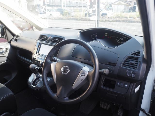 セレナ ライダー　ブラックライン　Ｓ－ハイブリッド　純正メモリナビ　フルセグＴＶ　Ｂｌｕｅｔｏｏｔｈ　バックカメラ　両側電動スライドドア　クルーズコントロール　ＥＴＣ　社外アルミ　プッシュスタート　スマートキー（20枚目）