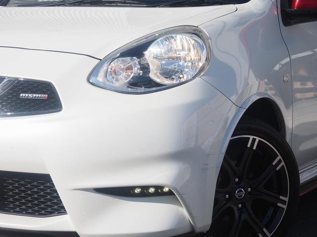 マーチ ニスモ　専用エアロ　ローダウン　本革巻きハンドル　メモリーナビ　Ｂｌｕｅｔｏｏｔｈ　地上テレビ　フルセグ　ドライブレコーダー（Ｆ・Ｒ）　ＥＴＣ　アイドリングストップ（13枚目）