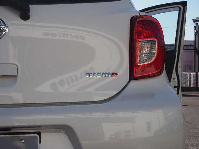 マーチ ニスモ　専用エアロ　ローダウン　本革巻きハンドル　メモリーナビ　Ｂｌｕｅｔｏｏｔｈ　地上テレビ　フルセグ　ドライブレコーダー（Ｆ・Ｒ）　ＥＴＣ　アイドリングストップ（14枚目）