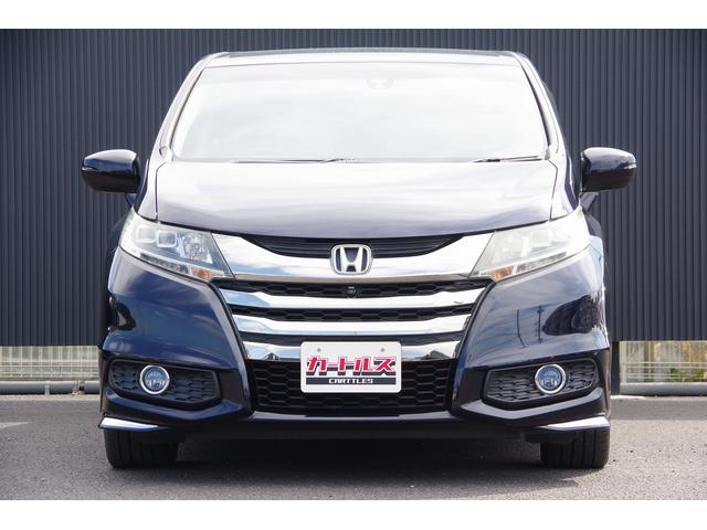 オデッセイ アブソルート 電動格納式ドアミラー Bluetooth音楽 スマートキー&プッシュスタート メモリーインターナビ ダブルエアコン クルーズC エアロ Aライト リアカメラ ETC装備 ナビTV 運転席エアバック(3枚目)