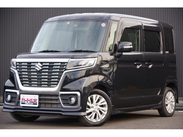 スペーシアカスタム ハイブリッドGS SDナビゲーション ESP シートH ナビ&TV BTオーディオ 両側スライド片側電動 イモビライザー DVD再生 運転席助手席エアバック ETC車載器 LEDヘッドライト スマートキー エアコン(2枚目)