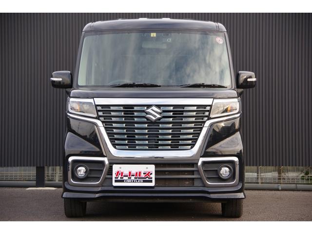 スペーシアカスタム ハイブリッドGS SDナビゲーション ESP シートH ナビ&TV BTオーディオ 両側スライド片側電動 イモビライザー DVD再生 運転席助手席エアバック ETC車載器 LEDヘッドライト スマートキー エアコン(3枚目)