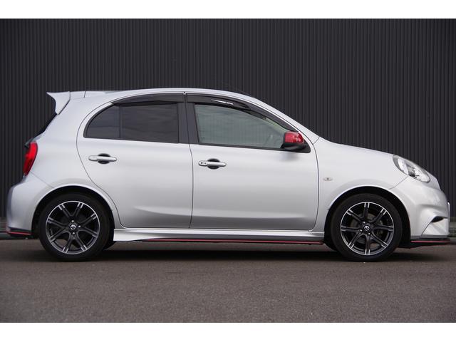 マーチ ニスモ　Ｓ　テレビ　ＷＳＲＳ　運転席エアバック　ＵＳＢ接続　盗難防止装置　Ｂカメラ　フルオートエアコン　ＤＶＤ再生　キーレスエントリー　エアロ　Ａライト　ＥＴＣ　ワンセグ　ＰＳ　ローダウン　ＡＢＳ　横滑防止（5枚目）