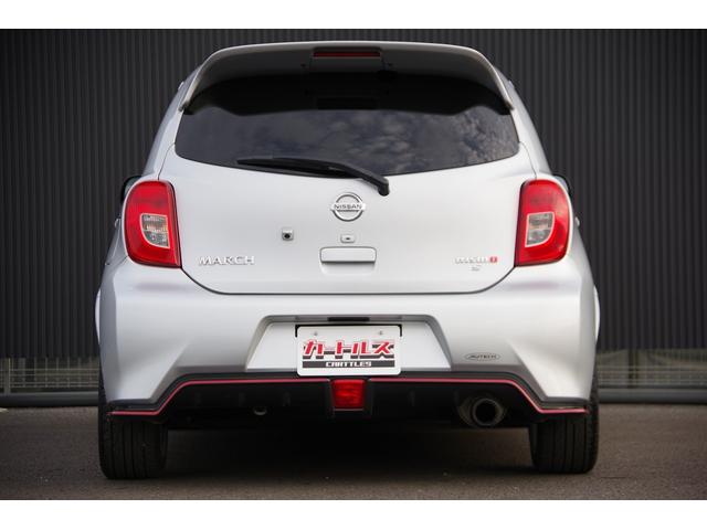 マーチ ニスモ　Ｓ　テレビ　ＷＳＲＳ　運転席エアバック　ＵＳＢ接続　盗難防止装置　Ｂカメラ　フルオートエアコン　ＤＶＤ再生　キーレスエントリー　エアロ　Ａライト　ＥＴＣ　ワンセグ　ＰＳ　ローダウン　ＡＢＳ　横滑防止（7枚目）