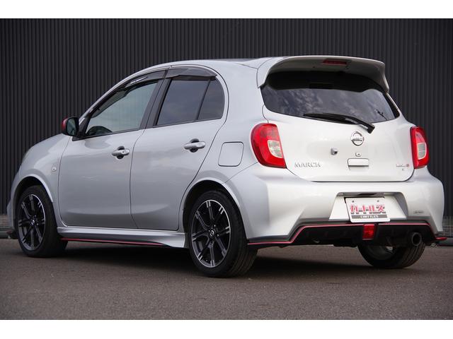 マーチ ニスモ　Ｓ　テレビ　ＷＳＲＳ　運転席エアバック　ＵＳＢ接続　盗難防止装置　Ｂカメラ　フルオートエアコン　ＤＶＤ再生　キーレスエントリー　エアロ　Ａライト　ＥＴＣ　ワンセグ　ＰＳ　ローダウン　ＡＢＳ　横滑防止（8枚目）