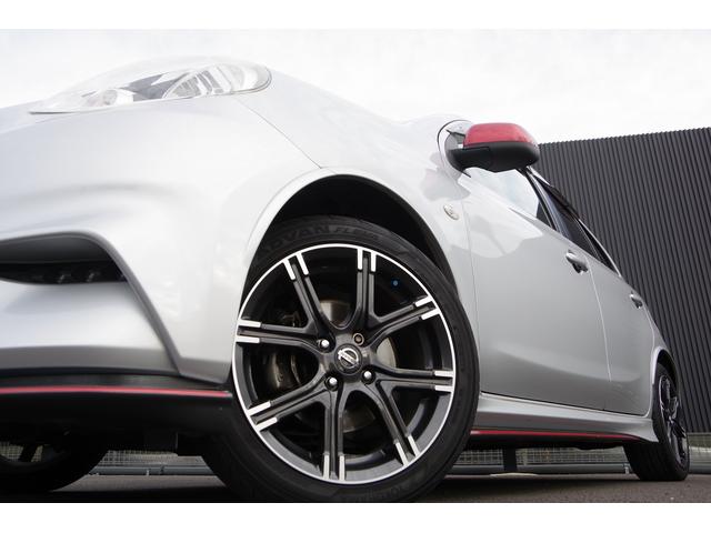 マーチ ニスモ　Ｓ　テレビ　ＷＳＲＳ　運転席エアバック　ＵＳＢ接続　盗難防止装置　Ｂカメラ　フルオートエアコン　ＤＶＤ再生　キーレスエントリー　エアロ　Ａライト　ＥＴＣ　ワンセグ　ＰＳ　ローダウン　ＡＢＳ　横滑防止（10枚目）