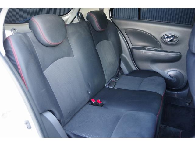 マーチ ニスモ　Ｓ　テレビ　ＷＳＲＳ　運転席エアバック　ＵＳＢ接続　盗難防止装置　Ｂカメラ　フルオートエアコン　ＤＶＤ再生　キーレスエントリー　エアロ　Ａライト　ＥＴＣ　ワンセグ　ＰＳ　ローダウン　ＡＢＳ　横滑防止（18枚目）