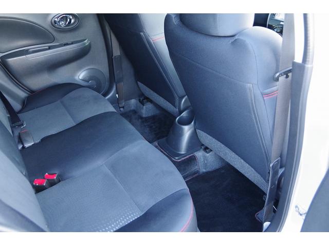 マーチ ニスモ　Ｓ　テレビ　ＷＳＲＳ　運転席エアバック　ＵＳＢ接続　盗難防止装置　Ｂカメラ　フルオートエアコン　ＤＶＤ再生　キーレスエントリー　エアロ　Ａライト　ＥＴＣ　ワンセグ　ＰＳ　ローダウン　ＡＢＳ　横滑防止（19枚目）
