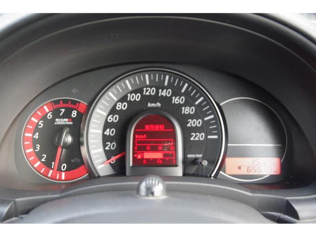 マーチ ニスモ　Ｓ　テレビ　ＷＳＲＳ　運転席エアバック　ＵＳＢ接続　盗難防止装置　Ｂカメラ　フルオートエアコン　ＤＶＤ再生　キーレスエントリー　エアロ　Ａライト　ＥＴＣ　ワンセグ　ＰＳ　ローダウン　ＡＢＳ　横滑防止（26枚目）