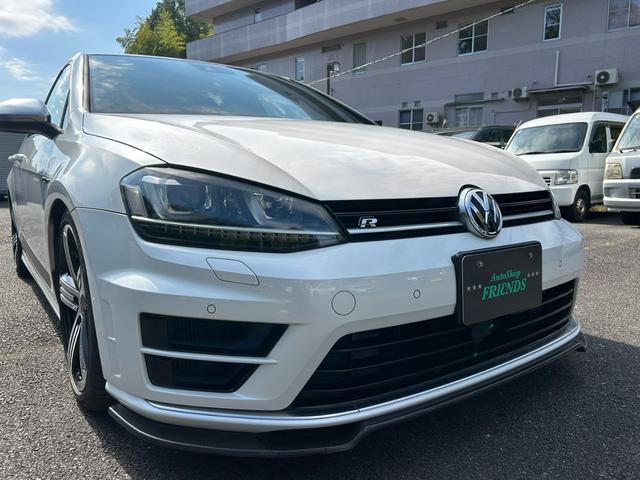 ゴルフR ベースグレード タイヤ新品/Racing Lineマフラー・ダウンサス・パドルシフト/後期テール/カーボンフロントリップ/カーボントランクスポイラー/バックカメラ/前後ドラレコ/デジタルインナーミラー/ETC(11枚目)