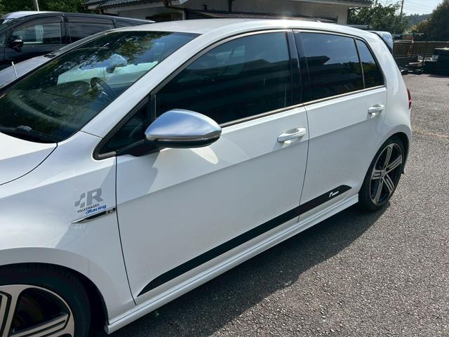 ゴルフR ベースグレード タイヤ新品/Racing Lineマフラー・ダウンサス・パドルシフト/後期テール/カーボンフロントリップ/カーボントランクスポイラー/バックカメラ/前後ドラレコ/デジタルインナーミラー/ETC(15枚目)