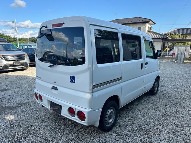 ミニキャブバン(三菱)CD 福祉車両 車いす移動車 8ナンバー ミニキャブバン(三菱)CD 福祉車両 車いす移動車 8ナンバー