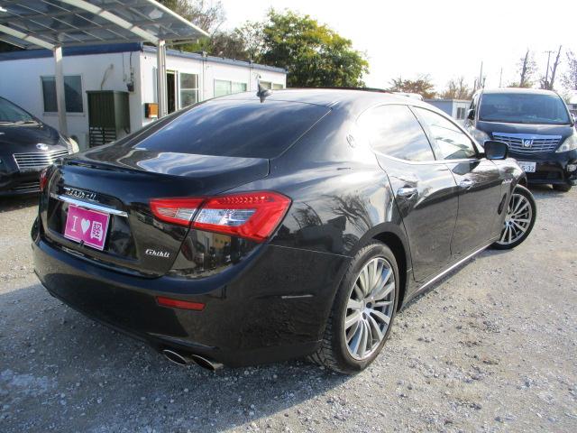 ギブリ ベースグレード 走行68000キロ 修復歴無 純正ナビ 地デジフルセグテレビ バックカメラ Bluetoothオーディオ ブラウンレザーシート ETC HIDライト 電動サンルーフ パークセンサー ドライブレコーダー(2枚目)