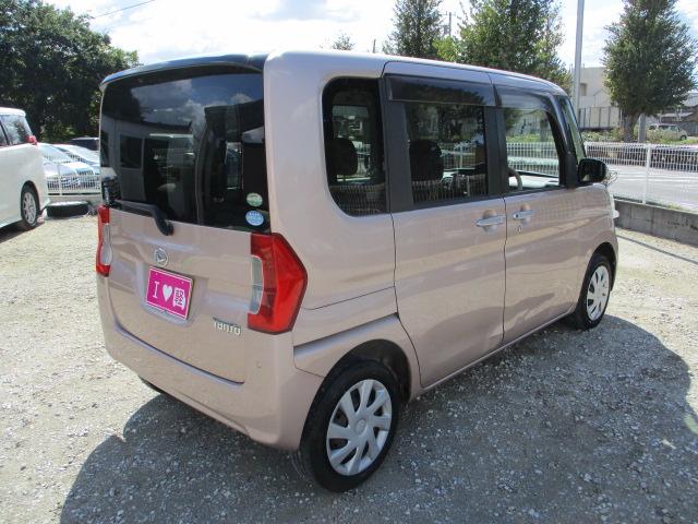 タント Ｘ　ＳＡＩＩ　車検令和９年４月　衝突軽減システム　バックカメラ　パワースライドドア　スマートキー　タイミングチェーン　横滑り防止システム　アイドリングストップ　純正ピンクメタリック　左ピラーレス大型開閉ドア（26枚目）
