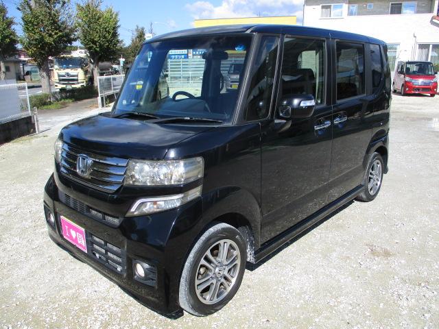 Ｎ－ＢＯＸカスタム Ｇ・Ｌパッケージ　車検令和８年８月　ワンオーナー　純正ナビ　バックカメラ　エンジンスターター　パワースライドドア　ＨＩＤライト　タイミングチェーン　スマートキー　フォグランプ　純正アルミホイール　プライバシーガラス（21枚目）