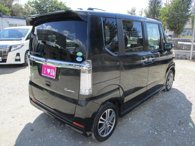 Ｎ－ＢＯＸカスタム Ｇ・Ｌパッケージ　車検令和８年８月　ワンオーナー　純正ナビ　バックカメラ　エンジンスターター　パワースライドドア　ＨＩＤライト　タイミングチェーン　スマートキー　フォグランプ　純正アルミホイール　プライバシーガラス（25枚目）