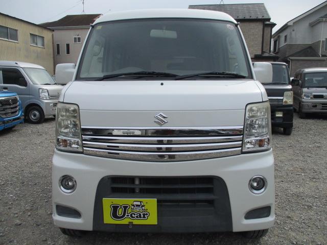 エブリイワゴン ＰＺターボスペシャル　車検整備付　ＨＤＤナビ　フルセグＴＶ　ＣＤ録音　ＤＶＤ　ＥＴＣ　両側パワースライドドア　左側オートステップ　キーレス　ＨＩＤヘッドライト　フォグランプ　純正アルミ　電格ドアミラー　プライバシーガラス（3枚目）