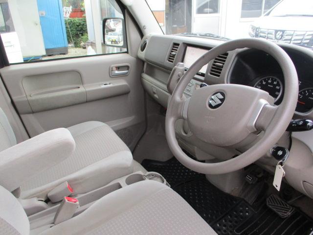 エブリイワゴン ＰＺターボ　車検令和８年３月　メモリーナビ　地デジテレビ　ＣＤ　オートエアコン　左パワースライドドア　タイミングチェーン　純正アルミホイール　ドアバイザー　プライバシーガラス　後期モデル　修復歴なし　キーレス（3枚目）