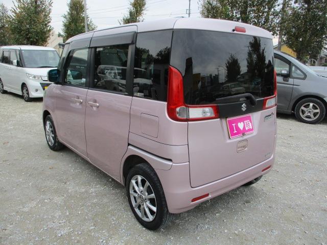 スペーシア T 車検令和8年9月 インタークーラーターボ SDナビ 地デジフルセグテレビ CD バックカメラ HIDライト フォグランプ 両側パワースライドドア タイミングチェーン 社外アルミホイール スマートキー(27枚目)