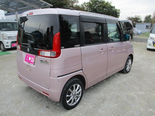 スペーシア T 車検令和8年9月 インタークーラーターボ SDナビ 地デジフルセグテレビ CD バックカメラ HIDライト フォグランプ 両側パワースライドドア タイミングチェーン 社外アルミホイール スマートキー(29枚目)