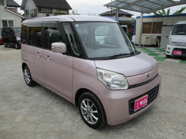 スペーシア T 車検令和8年9月 インタークーラーターボ SDナビ 地デジフルセグテレビ CD バックカメラ HIDライト フォグランプ 両側パワースライドドア タイミングチェーン 社外アルミホイール スマートキー(31枚目)