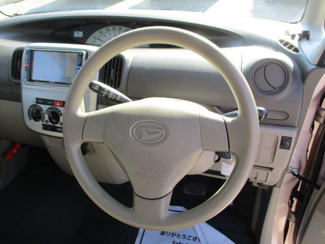 タント L 走行88700キロ 社外HDDナビ CD録音再生 DVD プライバシーガラス タイミングチェーン 左スライドドア ヘッドライトレベライザー ドアバイザー キーレスエントリー 純正ピンクメタリック(4枚目)