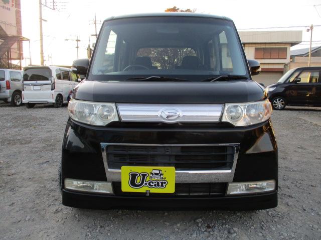 タント カスタムＶセレクションターボ　車検Ｒ８年２月　走行４．８万キロ　ＨＤＤナビ　ＣＤ録音　ＤＶＤ再生　ＥＴＣ　左側パワースライドドア　ＨＩＤヘッドライト　フォグランプ　１５インチアルミ　電格ドアミラー　スマートキー　タイミングチェーン（3枚目）