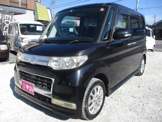 タント カスタムＲＳ　車検整備付　修復歴無　走行５６０００ｋｍ　ＨＤＤナビ　ＴＶ　スマートキー　片側パワースライドドア　電格ミラー　ウィンカーミラー　ＭＯＭＯハンドル　社外１４インチアルミホイール　フォグ　ＣＤ　ＤＶＤ（27枚目）