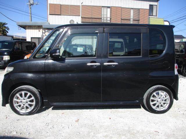 タント カスタムＲＳ　車検整備付　修復歴無　走行５６０００ｋｍ　ＨＤＤナビ　ＴＶ　スマートキー　片側パワースライドドア　電格ミラー　ウィンカーミラー　ＭＯＭＯハンドル　社外１４インチアルミホイール　フォグ　ＣＤ　ＤＶＤ（28枚目）