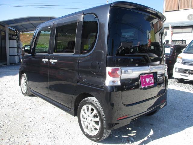 タント カスタムＲＳ　車検整備付　修復歴無　走行５６０００ｋｍ　ＨＤＤナビ　ＴＶ　スマートキー　片側パワースライドドア　電格ミラー　ウィンカーミラー　ＭＯＭＯハンドル　社外１４インチアルミホイール　フォグ　ＣＤ　ＤＶＤ（29枚目）