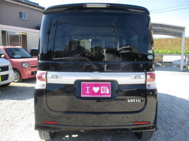 タント カスタムＲＳ　車検整備付　修復歴無　走行５６０００ｋｍ　ＨＤＤナビ　ＴＶ　スマートキー　片側パワースライドドア　電格ミラー　ウィンカーミラー　ＭＯＭＯハンドル　社外１４インチアルミホイール　フォグ　ＣＤ　ＤＶＤ（30枚目）