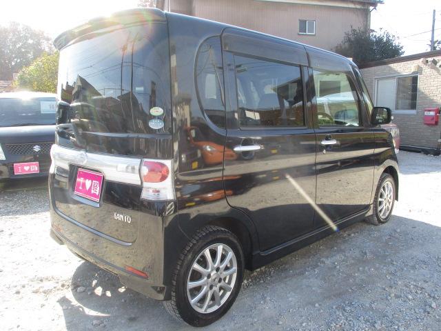 タント カスタムＲＳ　車検整備付　修復歴無　走行５６０００ｋｍ　ＨＤＤナビ　ＴＶ　スマートキー　片側パワースライドドア　電格ミラー　ウィンカーミラー　ＭＯＭＯハンドル　社外１４インチアルミホイール　フォグ　ＣＤ　ＤＶＤ（31枚目）