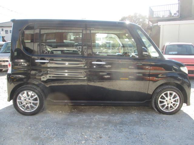 タント カスタムＲＳ　車検整備付　修復歴無　走行５６０００ｋｍ　ＨＤＤナビ　ＴＶ　スマートキー　片側パワースライドドア　電格ミラー　ウィンカーミラー　ＭＯＭＯハンドル　社外１４インチアルミホイール　フォグ　ＣＤ　ＤＶＤ（32枚目）