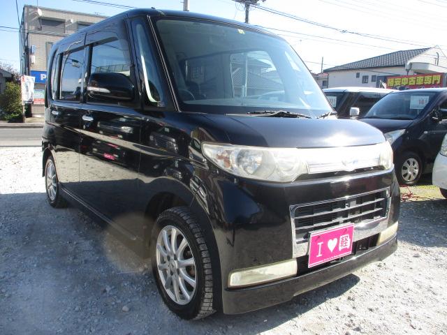 タント カスタムＲＳ　車検整備付　修復歴無　走行５６０００ｋｍ　ＨＤＤナビ　ＴＶ　スマートキー　片側パワースライドドア　電格ミラー　ウィンカーミラー　ＭＯＭＯハンドル　社外１４インチアルミホイール　フォグ　ＣＤ　ＤＶＤ（33枚目）