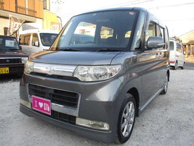 タント カスタムＲＳ　車検整備付　ナビ　フルセグＴＶ　バックカメラ　ＣＤ　ＤＶＤ　左側パワースライドドア　ＨＩＤヘッドライト　フォグ　１４インチアルミ　電格ドアミラー　ウインカーミラー　ｍｏｍｏステアリング　スマートキー（24枚目）