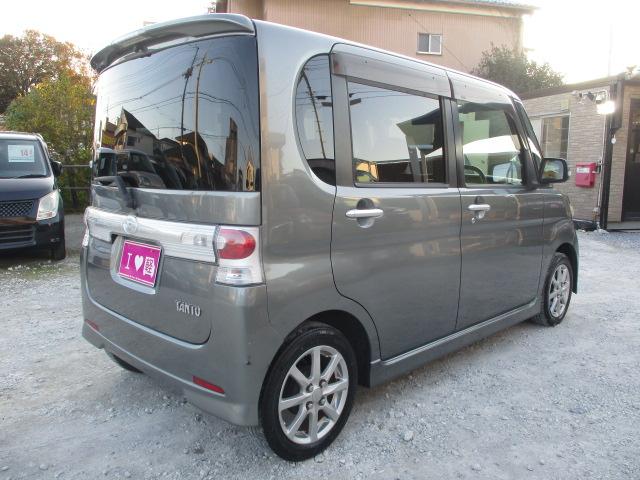 タント カスタムＲＳ　車検整備付　ナビ　フルセグＴＶ　バックカメラ　ＣＤ　ＤＶＤ　左側パワースライドドア　ＨＩＤヘッドライト　フォグ　１４インチアルミ　電格ドアミラー　ウインカーミラー　ｍｏｍｏステアリング　スマートキー（28枚目）