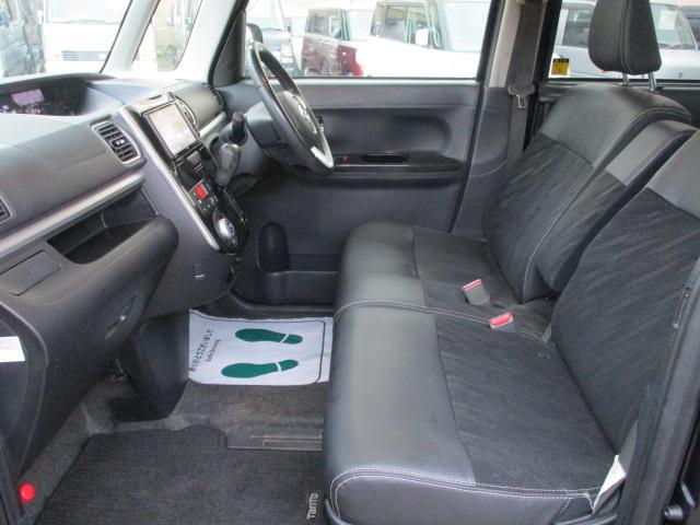 タント カスタムＲＳ　トップエディションＳＡ　車検整備付　ナビ　フルセグＴＶ　バックカメラ　Ｂｌｕｅｔｏｏｔｈオーディオ再生接続　ＣＤ　ＥＴＣ　ドラレコ　両側パワースライドドア　ハーフレザーシート　ＬＥＤライト　衝突軽減ブレーキ　スマートキー（6枚目）